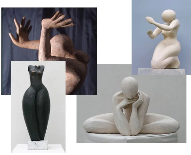Réalisation par Calana - Sculptures